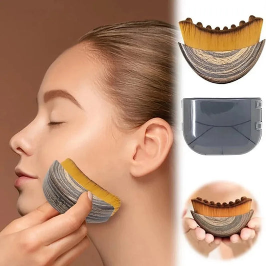 GlowContour – Gesichts-Massagebürste für Lymphdrainage & Konturen
