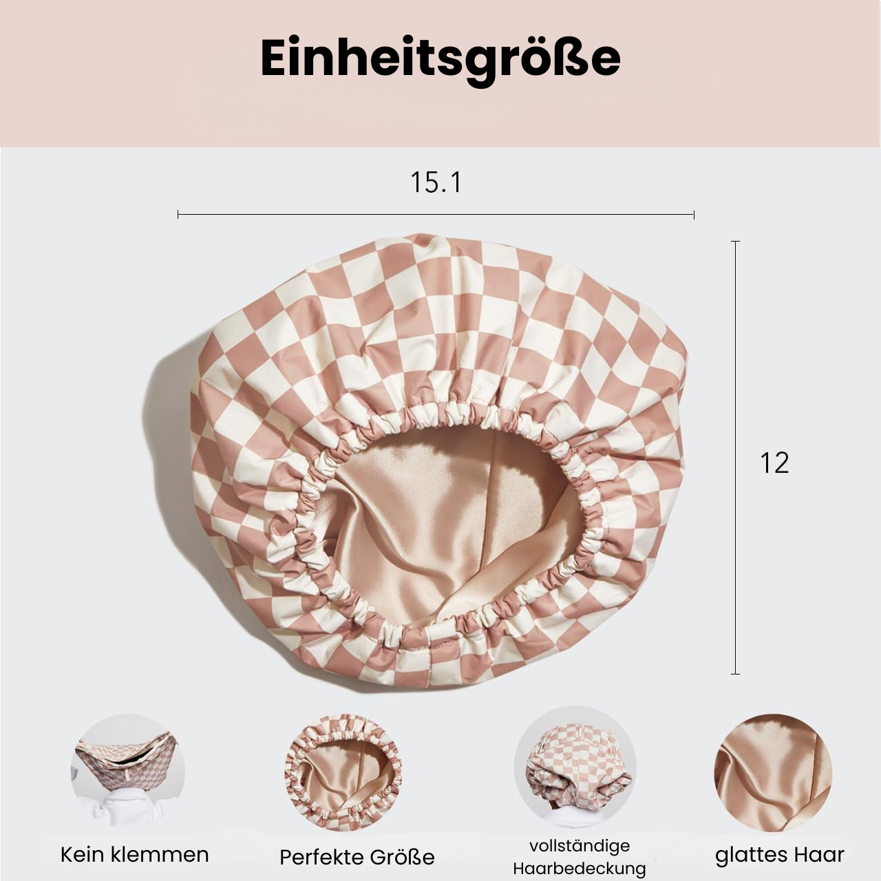 DryHair Shower Cap - Wiederverwendbar