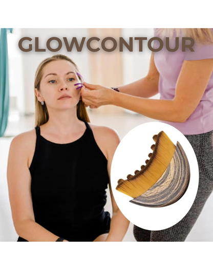 GlowContour – Gesichts-Massagebürste für Lymphdrainage & Konturen